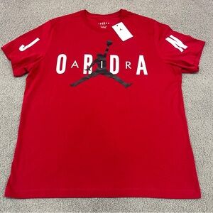 Nike Men’s Air Jordan Jumpman Graphic T Shirt XXL Red Black Logo NWT